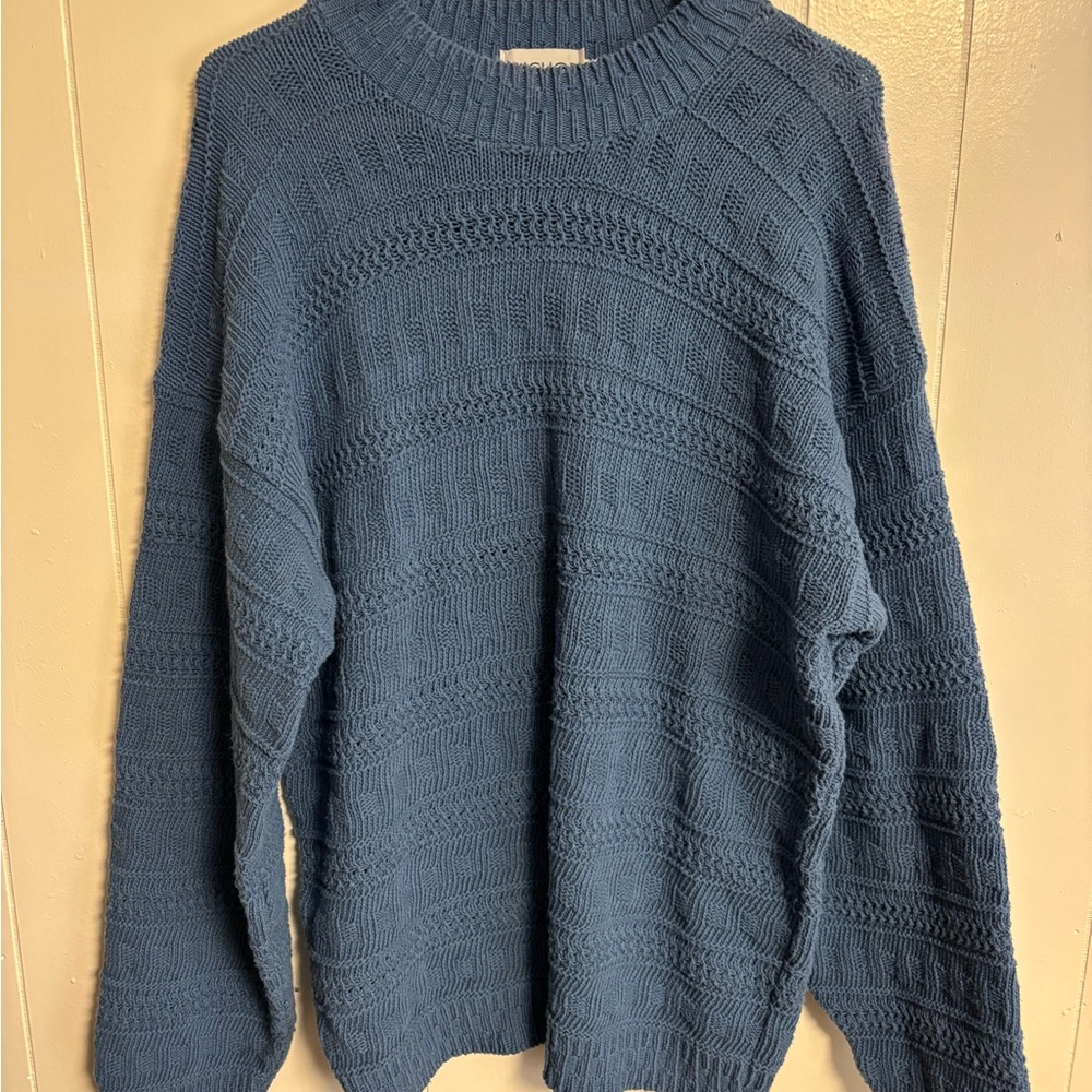 Men's vintage Blue Sweater